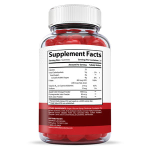 Supplement  Facts of Trinity Keto ACV Gummies 1000MG