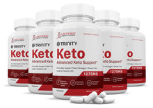 Load image into Gallery viewer, 5 bottles of Trinity Keto ACV Pills 1275MG