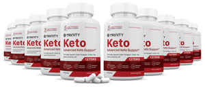10 bottles of Trinity Keto ACV Pills 1275MG 