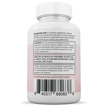 Load image into Gallery viewer, Suggested use and warnings of Turbo Keto ACV Pills 1275MG