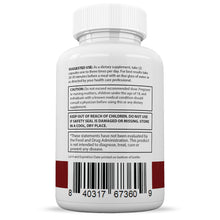 Load image into Gallery viewer, Suggested use and warning of  Trinity Keto ACV Max Pills 1675MG
