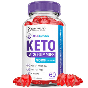 1 bottle of True Ketosis Keto ACV Gummies 1000MG