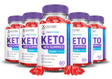 Cargar imagen en el visor de la Galería, 5 bottles of True Ketosis Keto ACV Gummies 1000MG