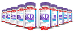 10 bottles of True Ketosis Keto ACV Gummies 1000MG