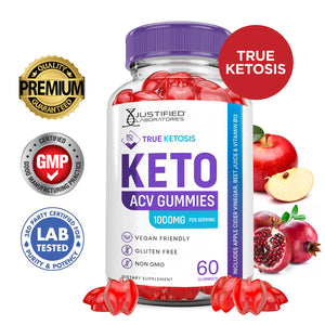 True Ketosis Keto ACV Gummies 1000MG