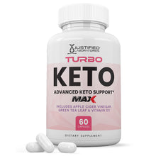 Load image into Gallery viewer, 1 bottle of Turbo Keto ACV Max Pills 1675MG