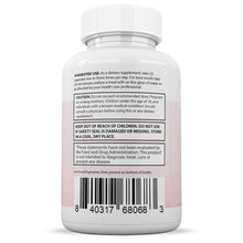 Cargar imagen en el visor de la Galería, Suggested use and warnings of Turbo Keto ACV Max Pills 1675MG