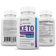 Load image into Gallery viewer, All sides of True Ketosis Keto ACV Max Pills 1675MG