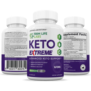 Trim Life Labs Keto ACV Extreme Pills 1675MG