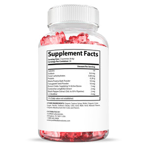 Supplement  Facts of Truth Men's Health Gummies 310MG