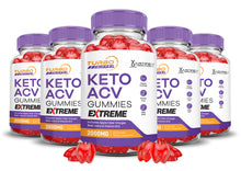 Carica l&#39;immagine nel visualizzatore di Gallery, Turbo Ripped Keto ACV Gummies 2000MG 5 Bottles