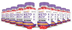 Turbo Ripped Keto ACV Gummies 2000MG 10 Bottles