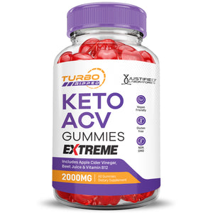 Turbo Ripped Keto ACV Gummies 2000MG