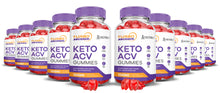 Load image into Gallery viewer, Turbo Ripped Keto ACV Gummies 1000MG 10 Bottles