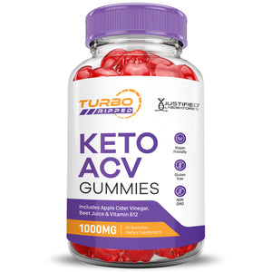 Turbo Ripped Keto ACV Gummies 1000MG