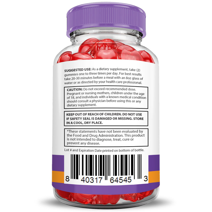 Turbo Ripped Keto ACV Gummies 1000MG Suggested Use