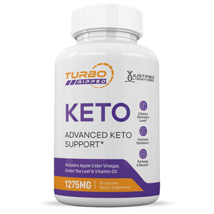 Turbo Ripped Keto ACV Pills 1275MG