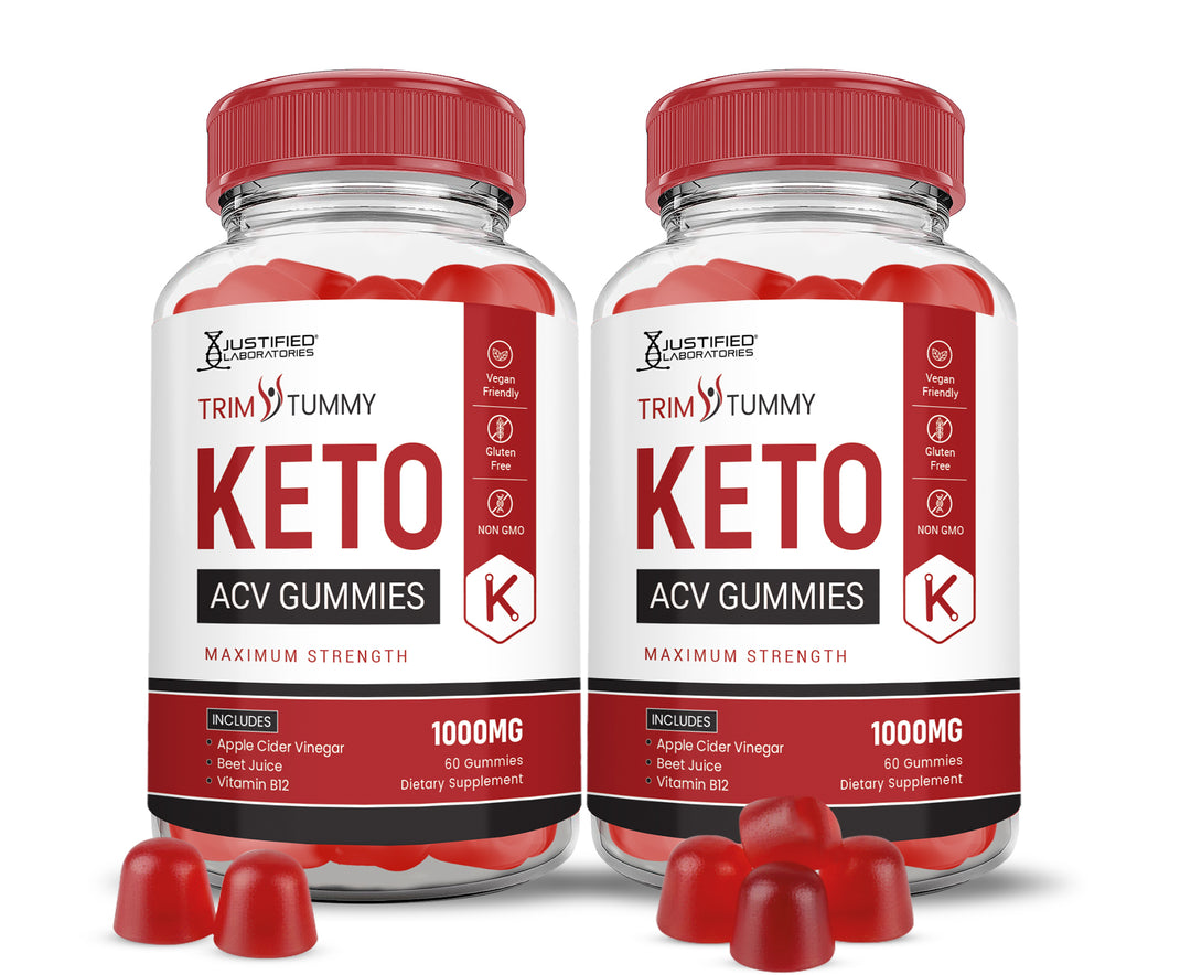 2 bottles of Trim Tummy 1000mg