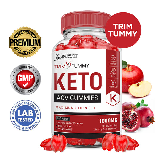 Trim Tummy Keto ACV Gummies 1000MG