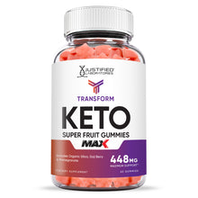 Load image into Gallery viewer, Front facing image of Transform Keto Max Gummies