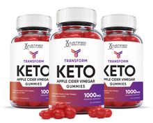 Load image into Gallery viewer, 3 bottles of Transform Keto ACV Gummies 