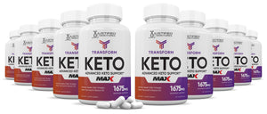 10 bottles of Transform Keto ACV Max Pills 1675MG