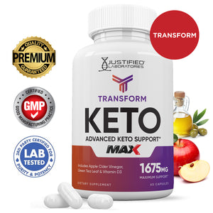 Transform Keto ACV Max Pills 1675MG