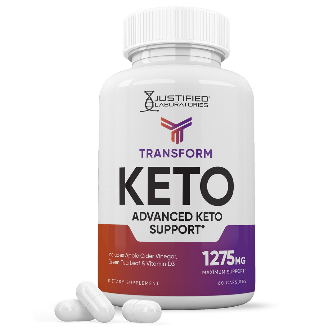 1 bottle of Transform Keto ACV Pills 1275MG