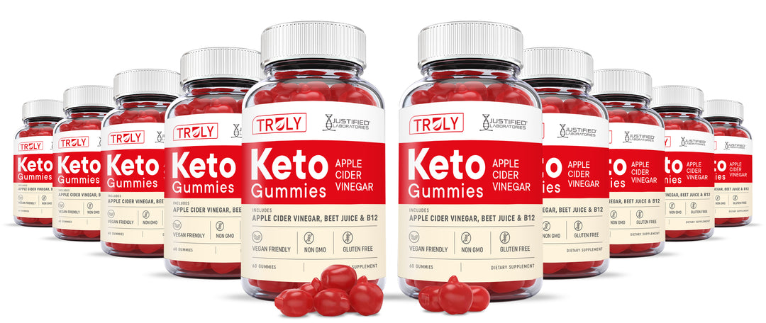 10 bottles of Truly Keto ACV Gummies