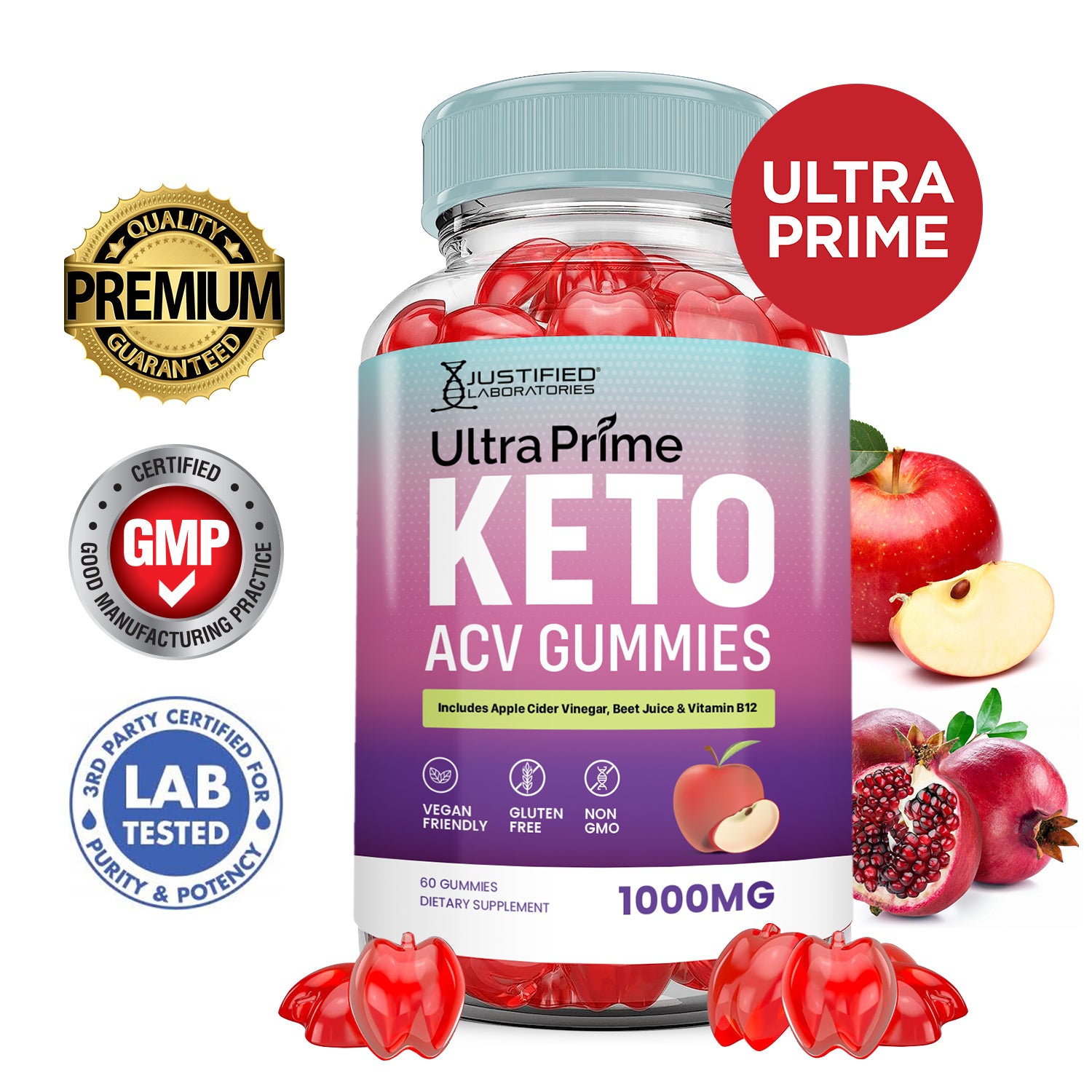 Ultra Prime Keto ACV Gummies 1000MG