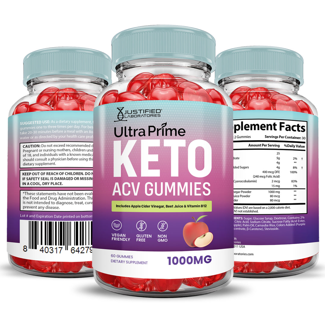 Ultra Prime Keto ACV Gummies 1000MG