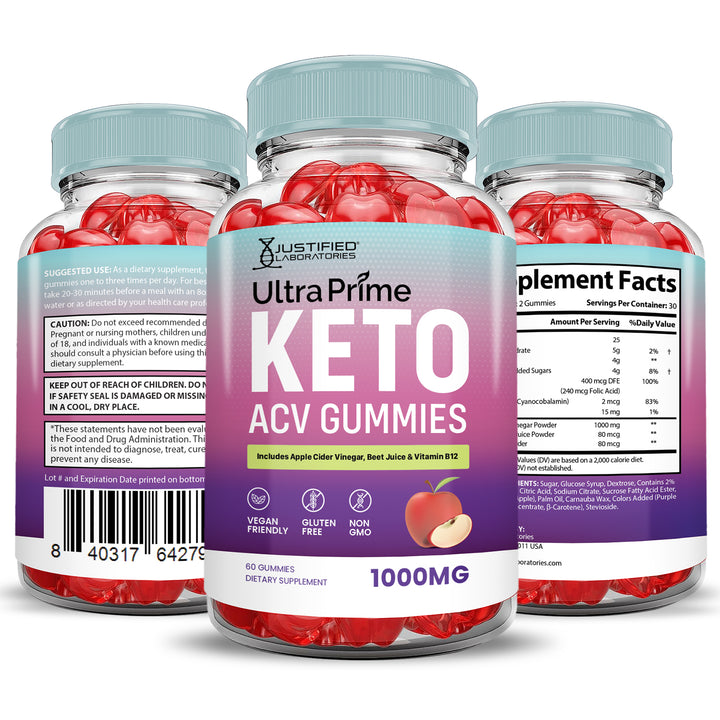 Ultra Prime Keto ACV Gummies 1000MG