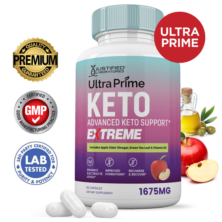 Ultra Prime Keto ACV Extreme Pills 1675MG