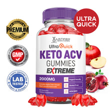 Load image into Gallery viewer, 2 x Stronger Ultra Quick Keto ACV Gummies Extreme 2000mg