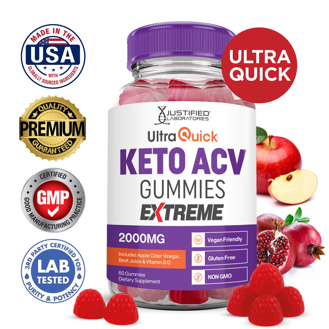 Ultra Quick Keto ACV Gummies Extreme 2000mg