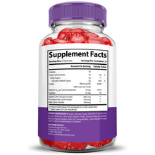 Carica l&#39;immagine nel visualizzatore di Gallery, Supplement  Facts of Ultra Quick Keto ACV Gummies Extreme 2000mg