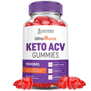 1 bottle Ultra Quick Keto ACV Gummies 1000MG