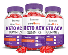 Charger l&#39;image dans la galerie, 3 bottles Ultra Quick Keto ACV Gummies 1000MG