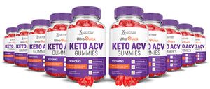 10 bottles Ultra Quick Keto ACV Gummies 1000MG