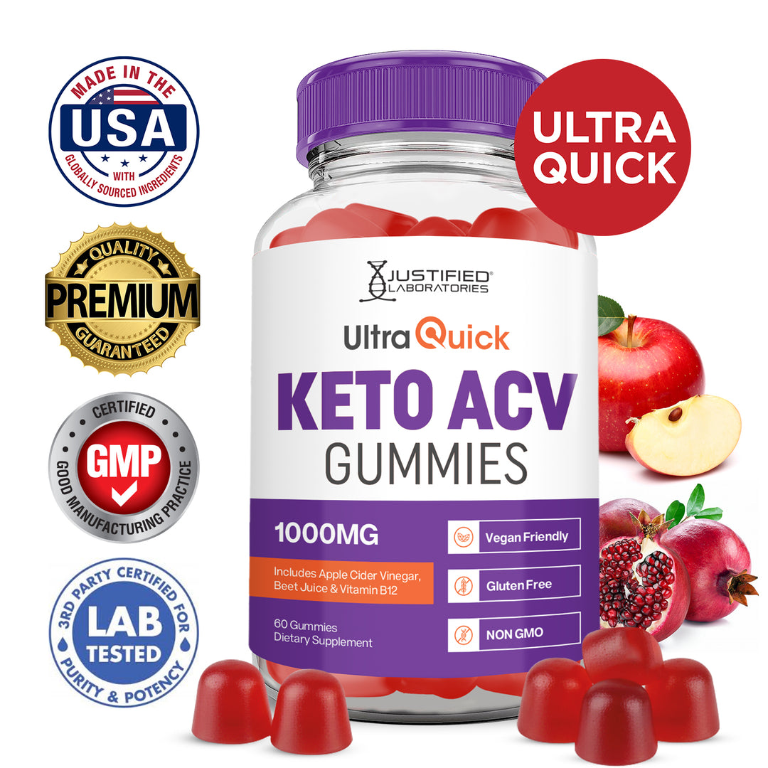 Ultra Quick Keto ACV Gummies 1000MG