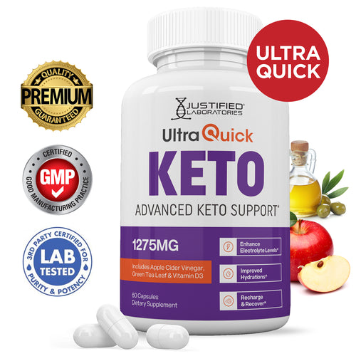 Ultra Quick Keto ACV Pills 1275MG