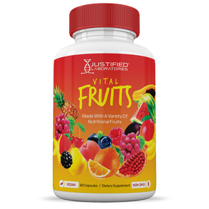 Front facing image of Vital Fruits Nutritional Supplement