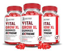 Charger l&#39;image dans la galerie, 2 x Stronger Vital Grow XL Extreme Performance Gummies 2000MG 3 Bottles