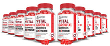 Charger l&#39;image dans la galerie, 2 x Stronger Vital Grow XL Extreme Performance Gummies 2000MG 10 Bottles