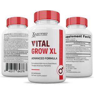 Vital Grow XL Men's Health Advanced Formula 1484mg