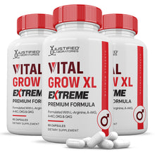 Load image into Gallery viewer, Vital Grow XL Extreme Men&#39;s Health Premium Formula 1600MG3 Bottles