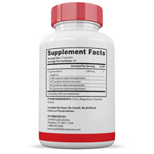 Cargar imagen en el visor de la Galería, Supplement Facts Vital Pump XL Extreme Men&#39;s Health Premium Formula 1600MG