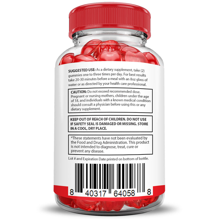 Suggested Use Vital Pump XL Performance Gummies 1000MG