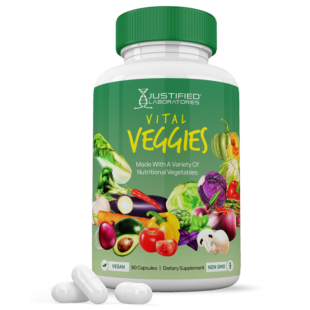 1 bottle of Vital Veggies Nutritional Supplement
