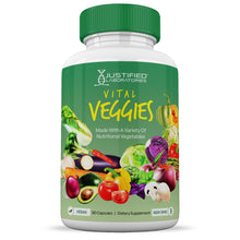 Laden Sie das Bild in den Galerie-Viewer, Front facing image of Vital Veggies Nutritional Supplement